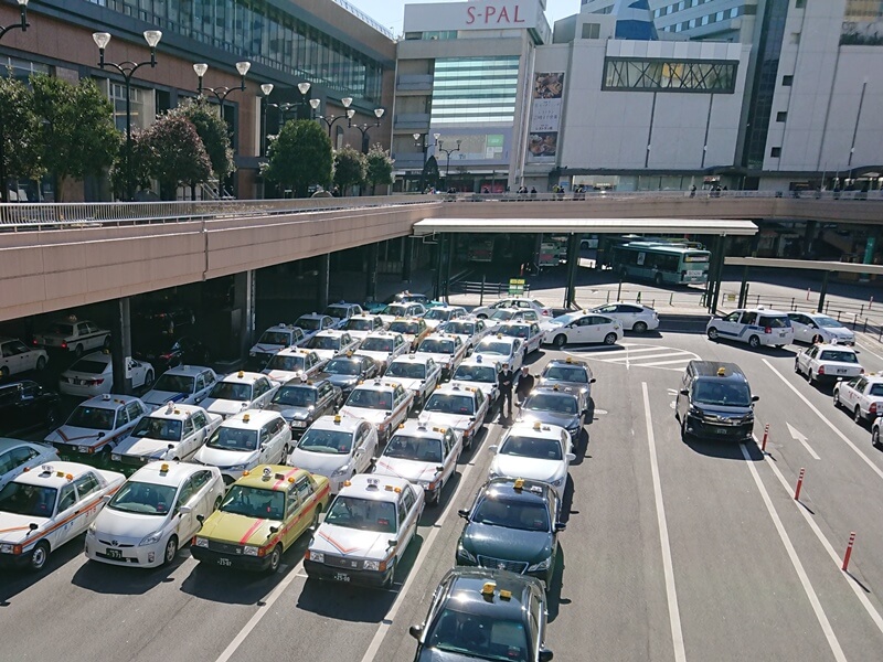 仙台駅タクシー乗場
