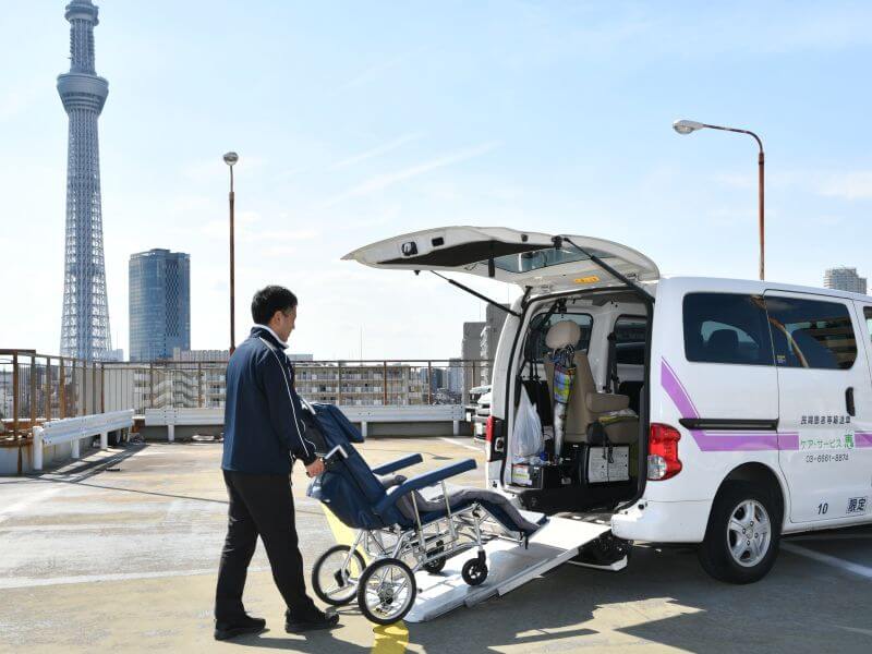 車いす乗降