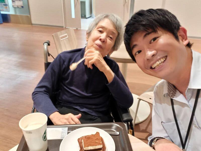 宮本さんと利用者