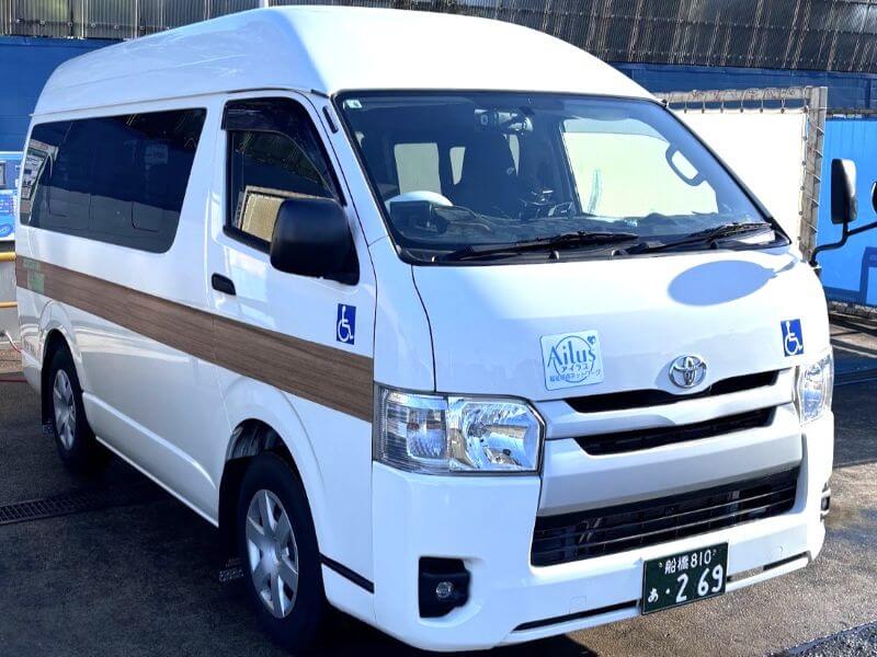 介護車両ハイエース