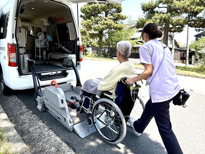 車いす乗降