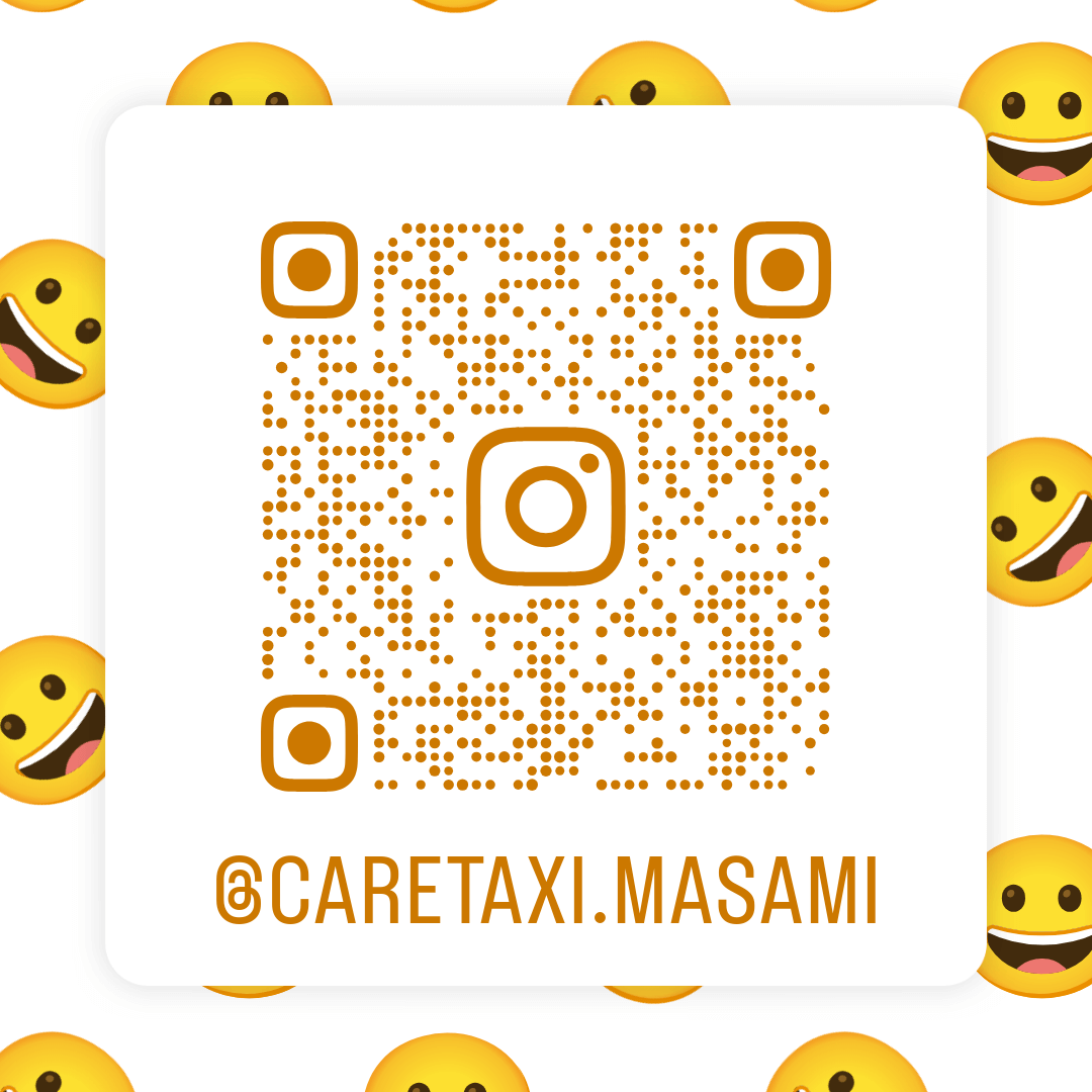 ケアタクシーまさみインスタグラムQRコード