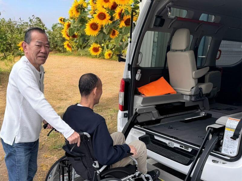 車いす介助