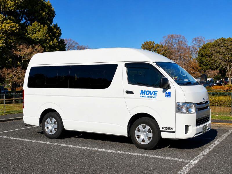 介護車両ハイエース