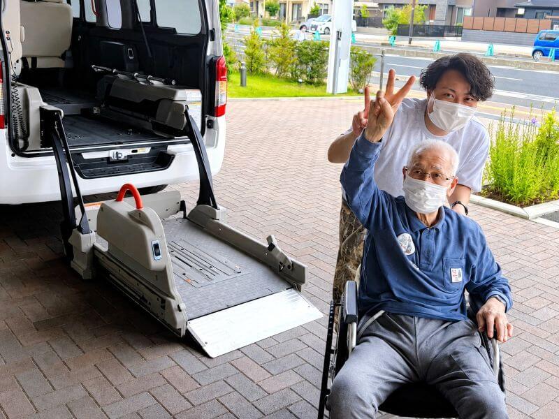 利用者と松尾さん